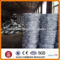 razor barbed wire fencing/barbed iron wire mesh fence